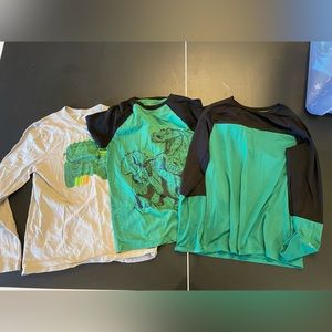 Boys Medium Long Sleeved T shirt bundle (3)